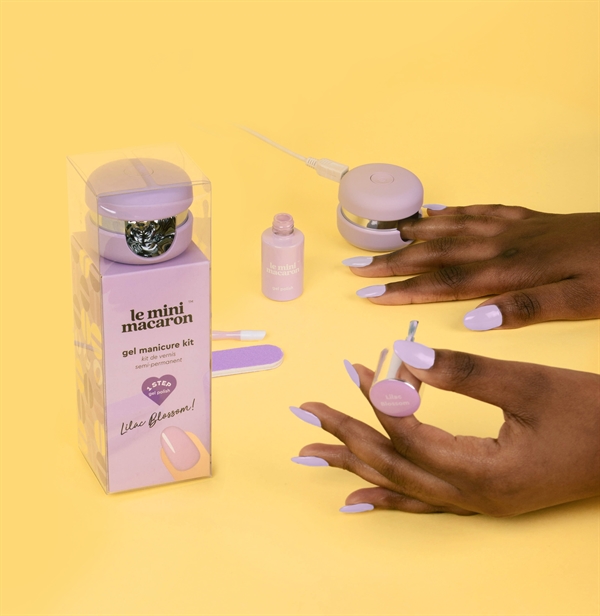 Le Mini Macaron manicure kit - Lilac blossom - KIT018 